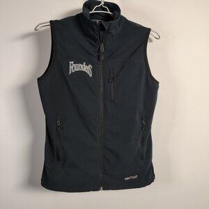 Marmot Tempo Vest Womens Black Stretch Softshell Windbreaker